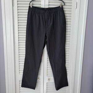 Topo Designs men's pants grey XL elastic waist straight leg gorpcore pull on